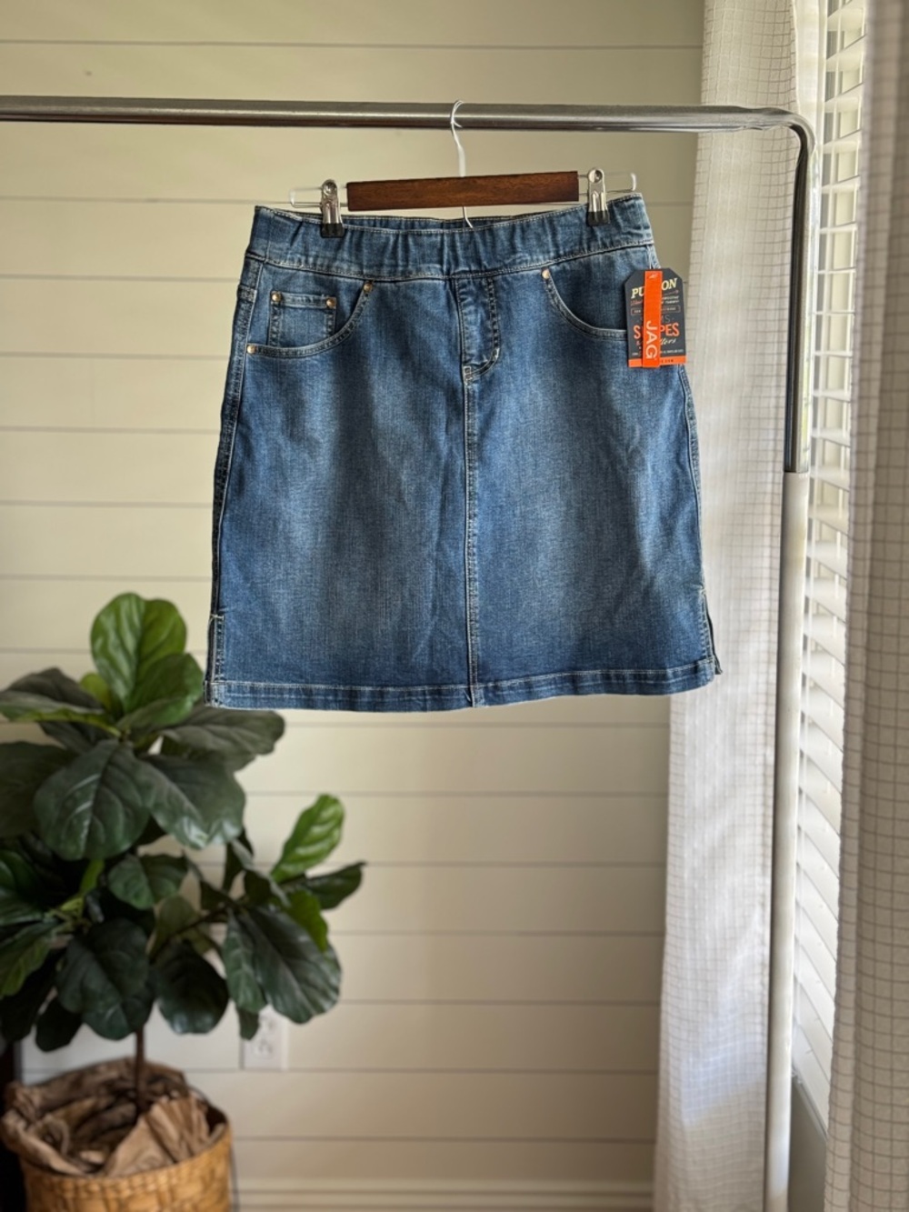 Jag Jeans Denim Mini Skirt in Blue